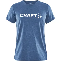 Craft, Damen, Sportshirt, Community Logo SS Tee W (XL), Blau