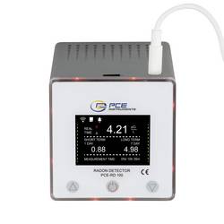 PCE Instruments Strahlenmessgerät PCE-RD 100 Radon Detektor für Innenräume 0,1 ... 99,9 pCi/L 3700 Bq/m³ App WiFi