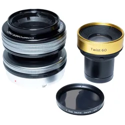 Lensbaby Composer Pro II w/Twist 60 Optic +ND Filter for Nikon Z Mount (Nikon Z), Objektiv, Schwarz