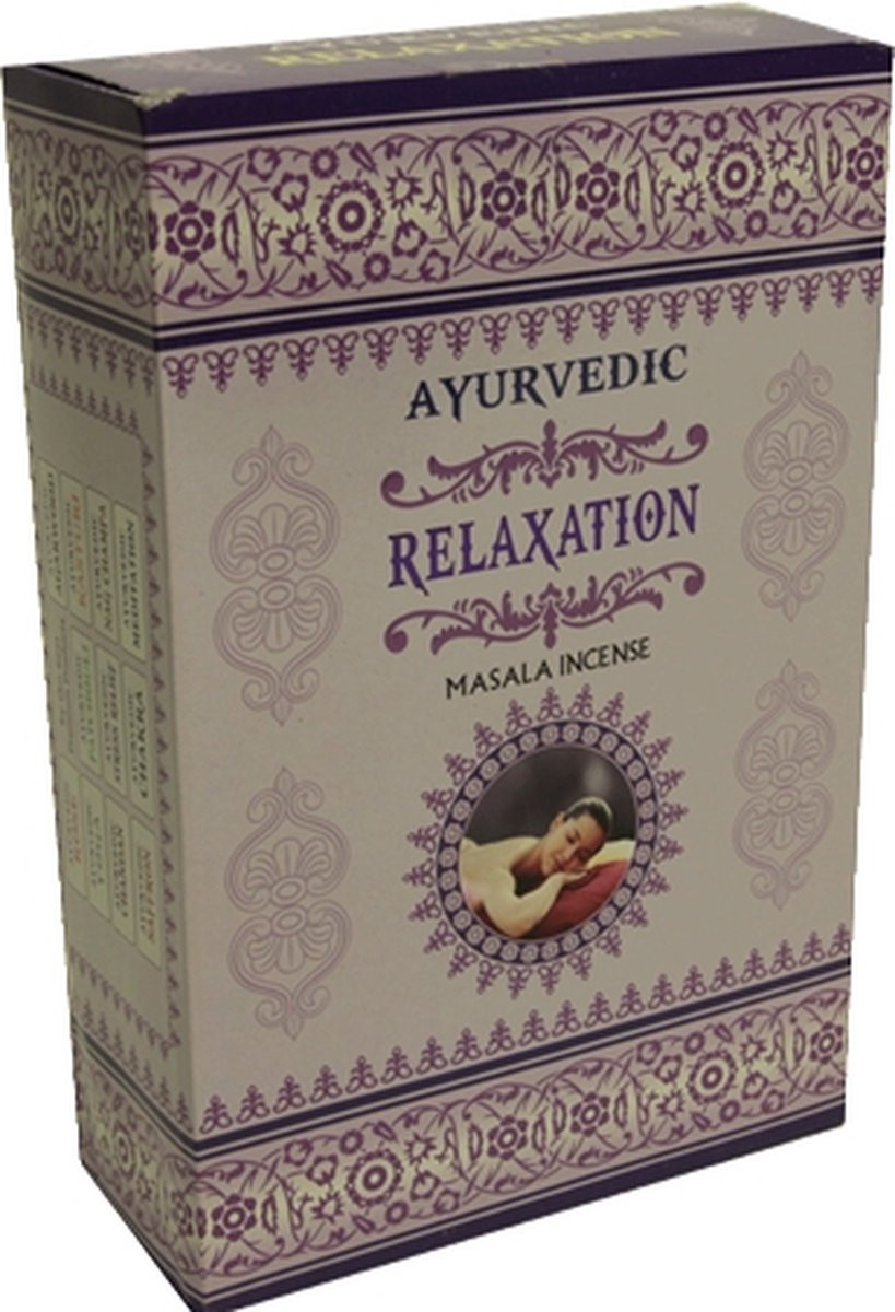 Wierook Ayurvedische masala Relaxation - 10 g - 12 stuks