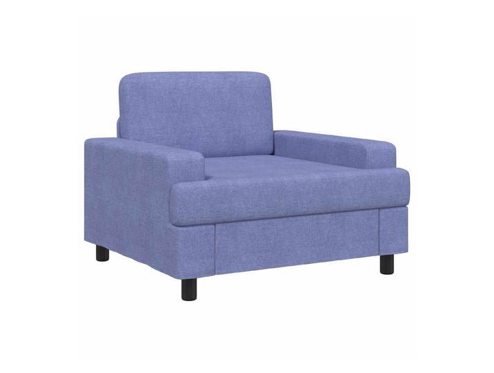 vidaXL Sessel Sessel Jeans blau Stoff (1-St)