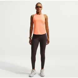 NIKE Damen T-Shirt W NK SWIFT DF TANK TOP, Größe XL in Braun Braun