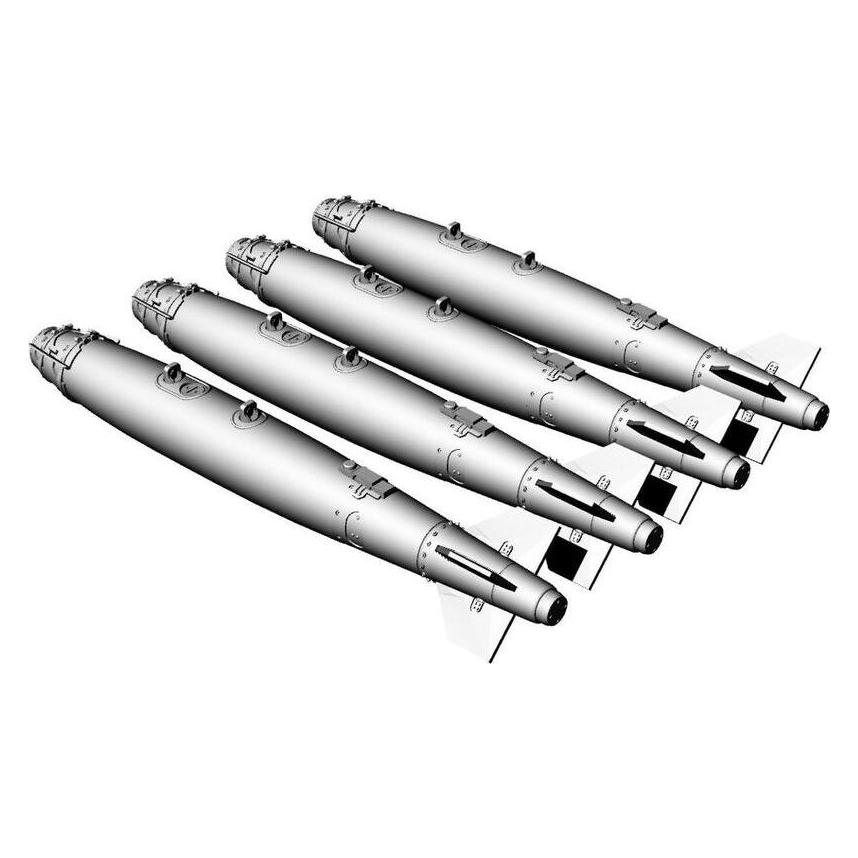 Brengun GBU-38 JDAM 500lb bomb (4pcs) (BRL48163)