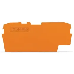 Wago 2002-1692 Abschluss- und Zwischenplatte,1 mm dick,orange 20021692  - 25 Stück