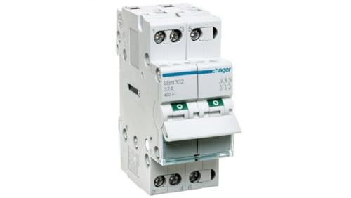Hager SB-schakelaar Modular SB 3-polig 32 A 400V