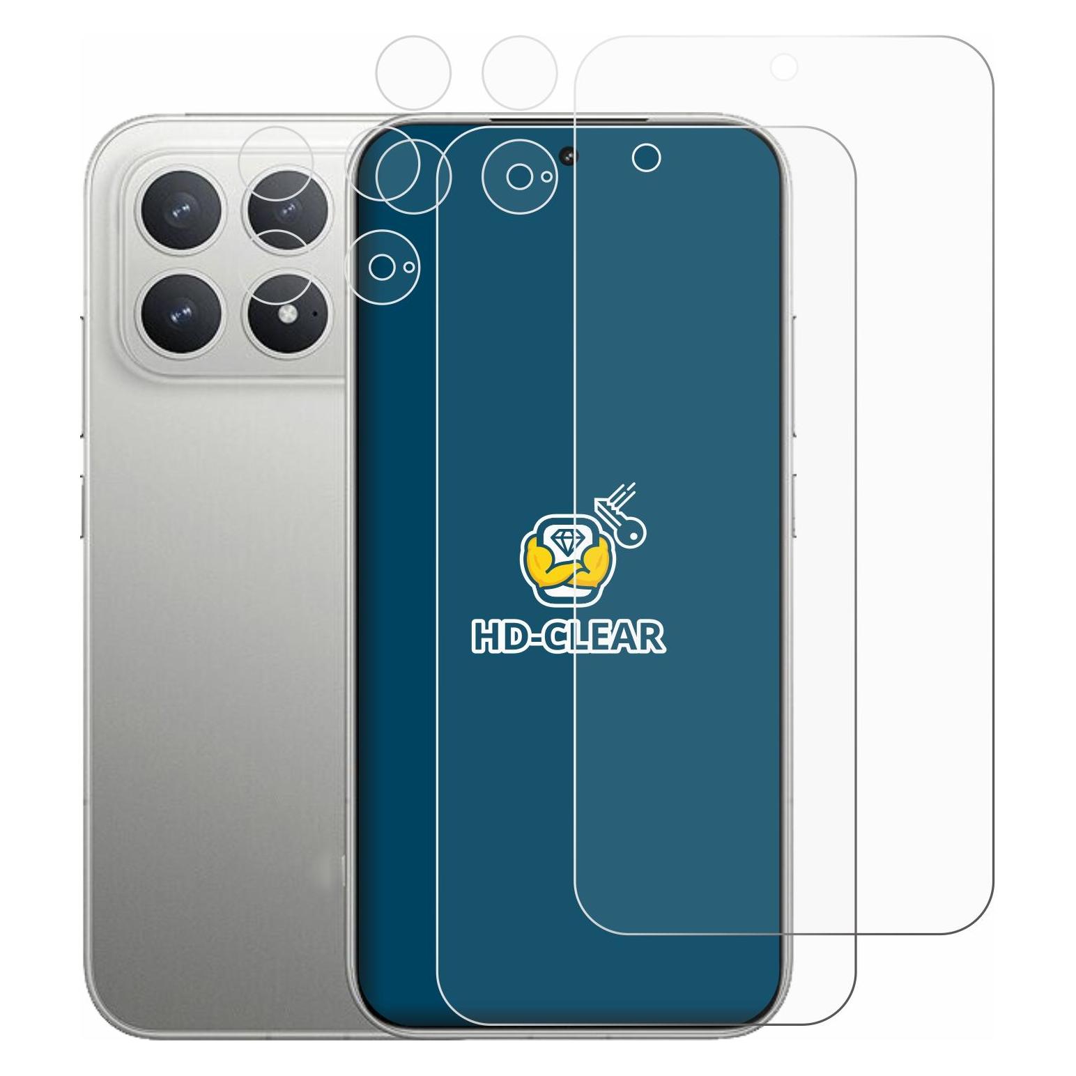 Brotect Schutzfolie für Xiaomi Poco F8 Pro (Display+Kamera) Displayschutz Displayschutzfolie Folie Klar (2 Stk., Xiaomi Poco F8 Pro) (1861524)