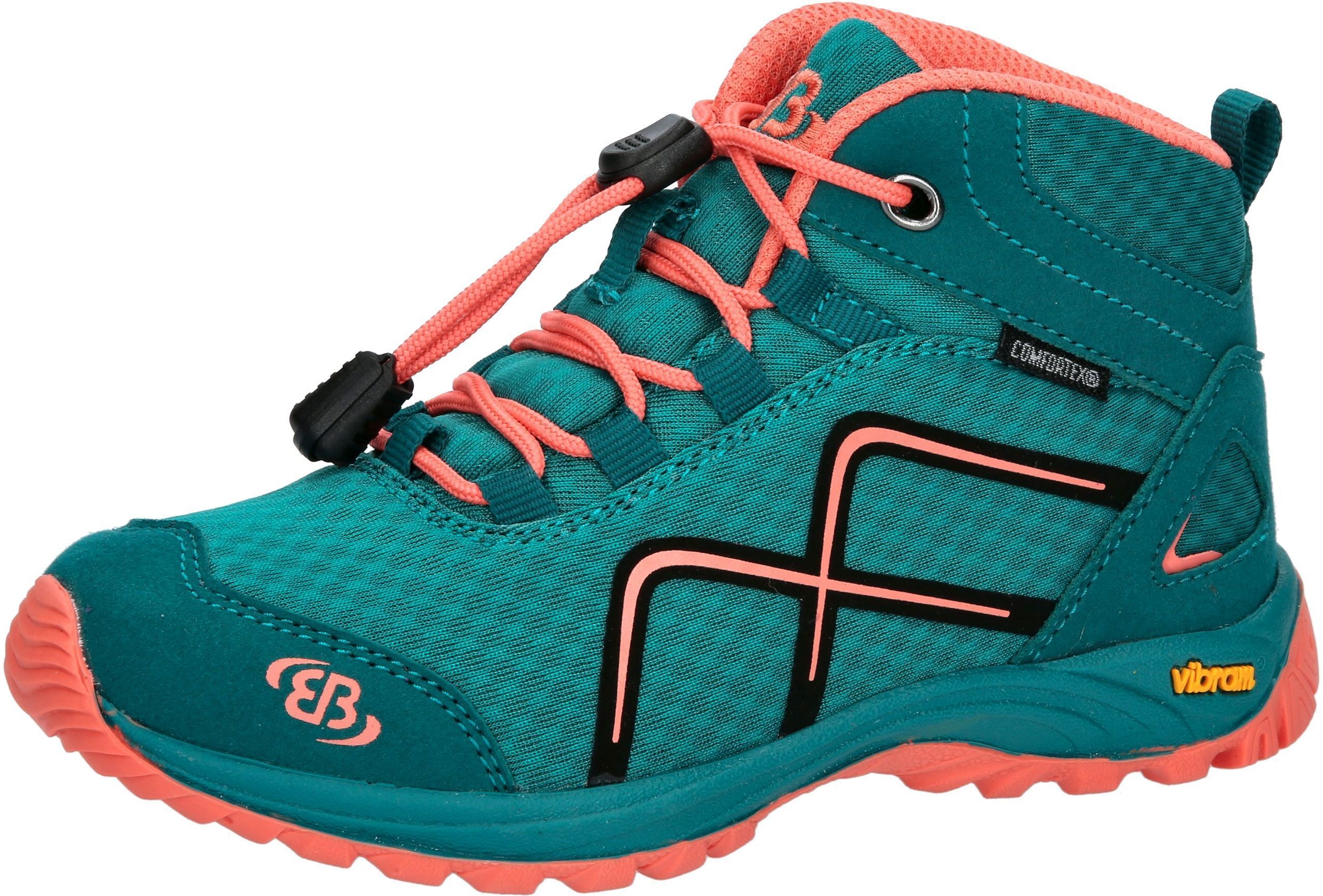 Outdoorschuh BRÜTTING "Outdoorstiefel Guide High", Gr. 31, grün, Synthetik, Schuhe Outdoorschuh grün 31