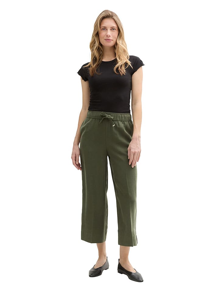 Tom Tailor Culotte in Khaki - 44/L28
