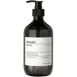 Meraki Body Wash, Silky mist, 490 ml, 19 cm, Ø 7 cm, 490 ml