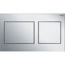 Viega WC Betätigungsplatte VfS 21 8611.1 aus Kunststoff in verchromt