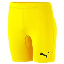 Puma Liga Baselayer Shorts Herren - gelb/schwarz - XL