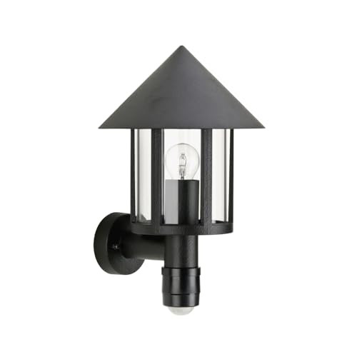 Albert Leuchten Wandlamp met bewegingssensor, zwart