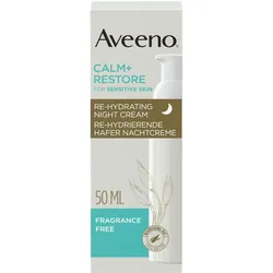 Aveeno Calm+ Restore Re-Hydrierende Hafer Nachtcre 50 ML