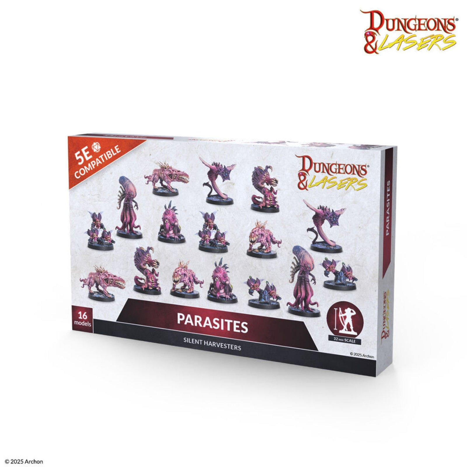 Archon Studio Dungeons & Lasers Parasieten Miniature