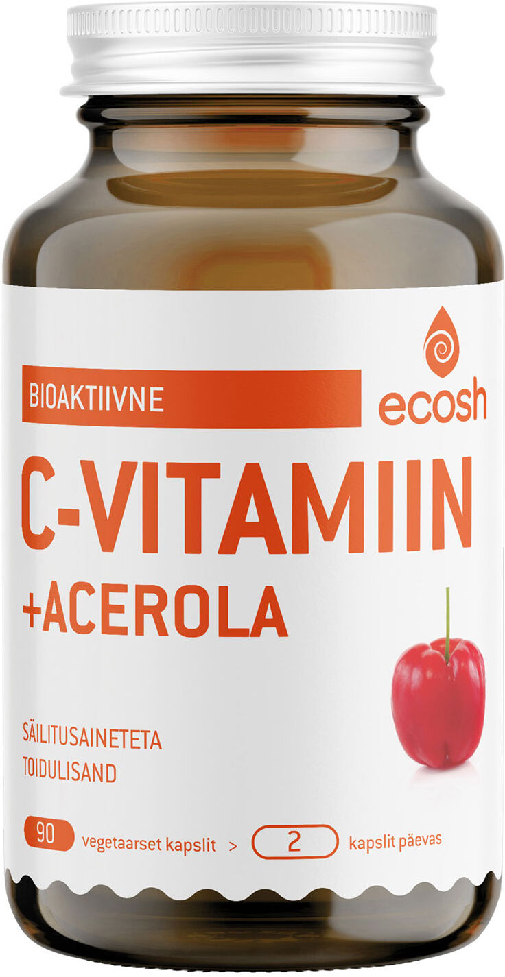 ECOSH Bioactive Vitamin C With Acerola Capsules 90pcs
