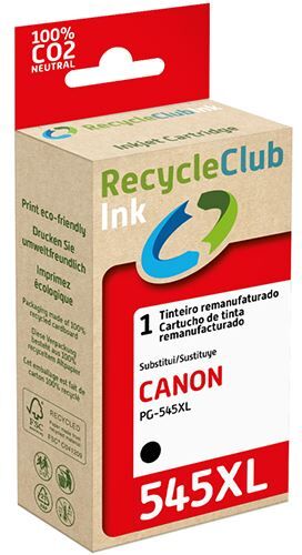 Recycleclub Tinteiro  Canon PG-545 XL - Preto - 1 Uni.