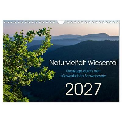 Naturvielfalt Wiesental (Wandkalender 2027 DIN A4 quer), CALVENDO Monatskalender