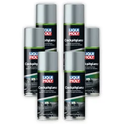 6x Pflegemittel LIQUI MOLY 1510 Cockpitglanz Kunststoffpflegemittel 200 ml