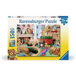 Ravensburger Kinderpuzzle - 12000865 Verspielte Welpen - 150 Teile XXL Puzzle für Kinder ab 7 Jahren