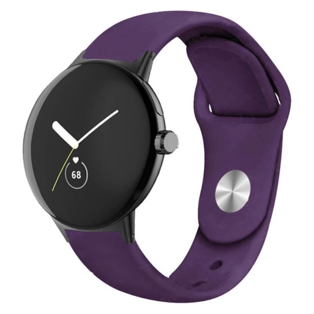 Cover-Discount Google Pixel Watch - Silikon Ersatzarmband violett (Silikon) (680604951N)
