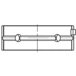 Kurbelwellenlagersatz MAHLE 454 HS 20148 050
