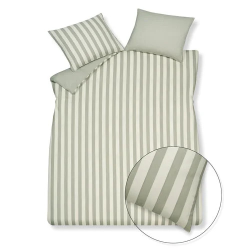 Vandyck Home 97 Kussensloop Cotton Tencel - Smoke Green - 60 x 70 cm
