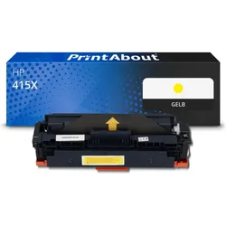 Toner kompatibel mit HP 415X (W2032X) - Gelb - Hohe Kapazität
