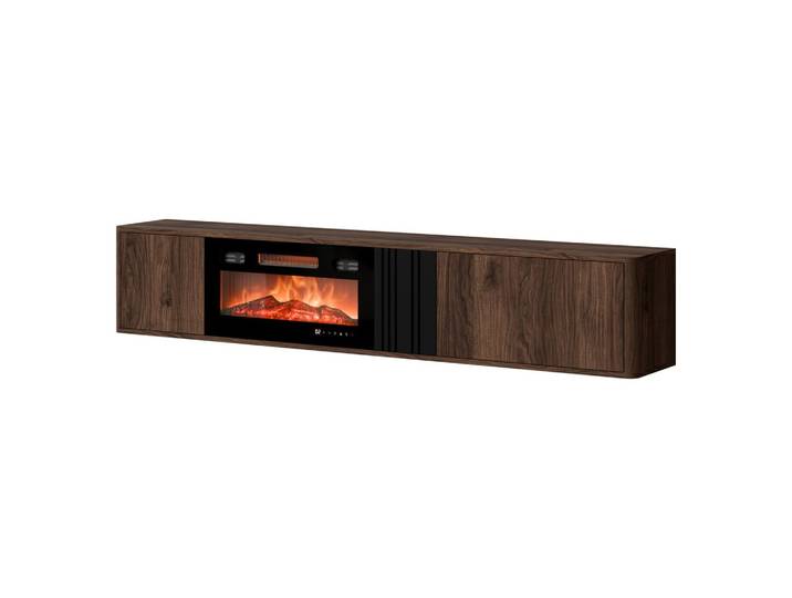 TV-LOWBOARD Philippe 190 mit Kamin
