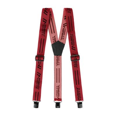 Hosenträger MAIER SPORTS "Suspender", Herren, dunkelrot, Kunstfaser, Hosenträger, Unisex, Länge verstellbar, hochwertiger Clipverschluss