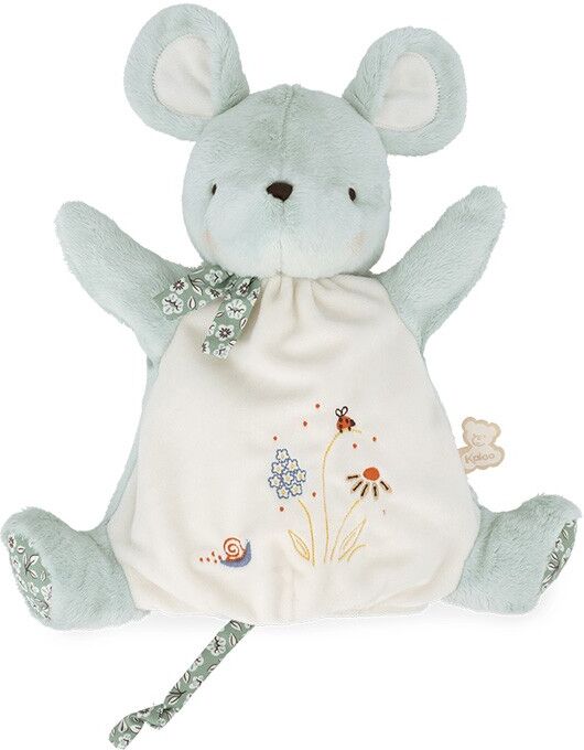 Doudou marionnette Souris - Petites Chansons Kaloo