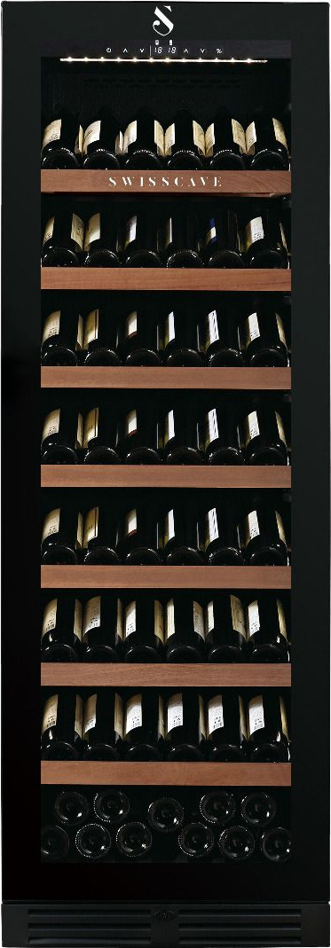 Swisscave Weinkühlschrank WLB-460FLD-MIX,1-Zonen Weinkühlschrank, 154 Flaschen, 172 cm (H)