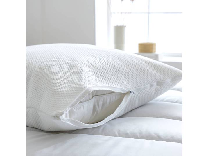 Sous-taie protège-oreiller matelassée qualité hôtellerie - Blancheporte