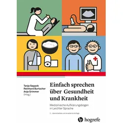 Einfach sprechen über Gesundheit und Krankheit, Fachbücher von Tanja Sappok, Annette Kitzinger, Reinhard Burtscher, Anja Grimmer