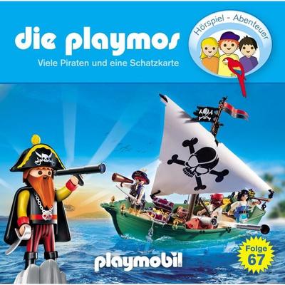 Viele Piraten und eine Schatzkarte - David Bredel,Florian Fickel, Audio, 4260229662649
