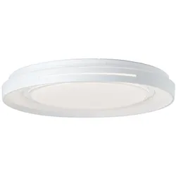 Brilliant Barty LED Deckenlampe, Ø 49 cm, weiß/chrom