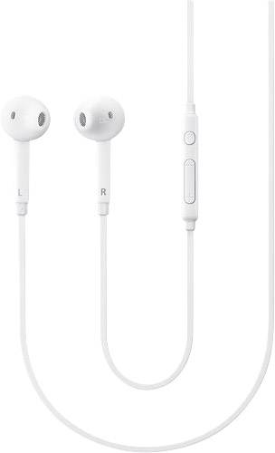 Samsung EO-EG920BW In Ear Kopfhörer kabelgebunden Weiß Lautstärkeregelung, Headset Handy