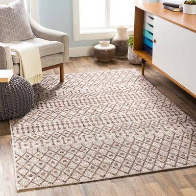 Livabliss Elpida Indoor/ Outdoor Moroccan Stripe Area Rug