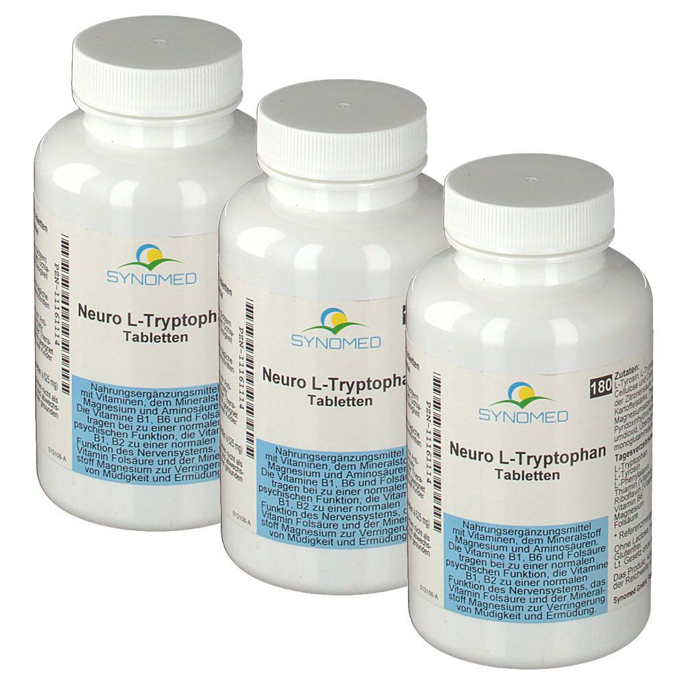 Neuro L-Tryptophan Tabletten x3 3x180 St