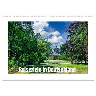 Reiseziele in Deutschland (Wandkalender 2027 DIN A2 quer), CALVENDO Monatskalender
