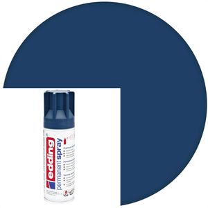 Edding Sprühfarbe 5200 Permanent Spray, 200 ml, elegant nachtblau, seidenmatt, Acryllack