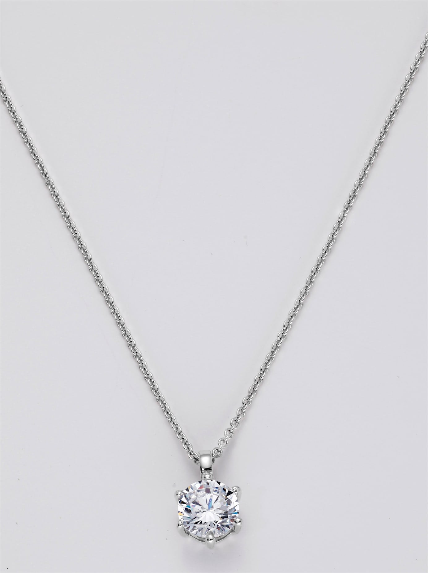 Kettenanhänger LADY, silber (silber 925), Schmuckanhänger, Damen, Silber 925 (Sterlingsilber), Ketten mit Anhänger