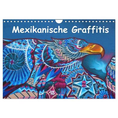 Mexikanische Graffitis (Wandkalender 2027 DIN A4 quer), CALVENDO Monatskalender