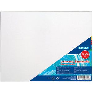 Stylex Keilrahmen 28631, 24 x 30 cm, Leinwand auf Holzrahmen, 280 g/m²