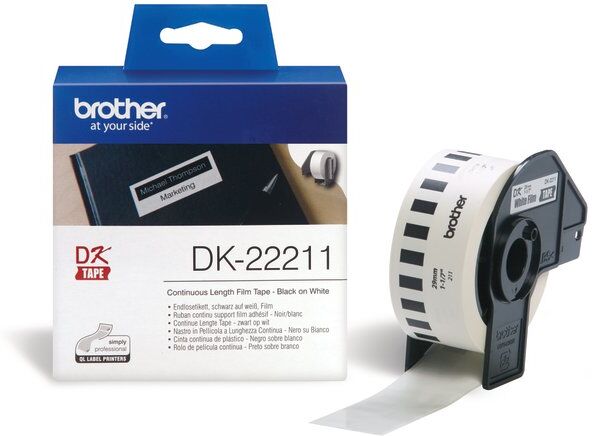 Brother Endeløs Tape I Plastik 29 Mm X15,24 M