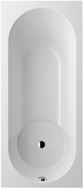 Villeroy und Boch Rechteck-Badewanne UBQ170LIB2V-01 170 x 75 cm, weiß