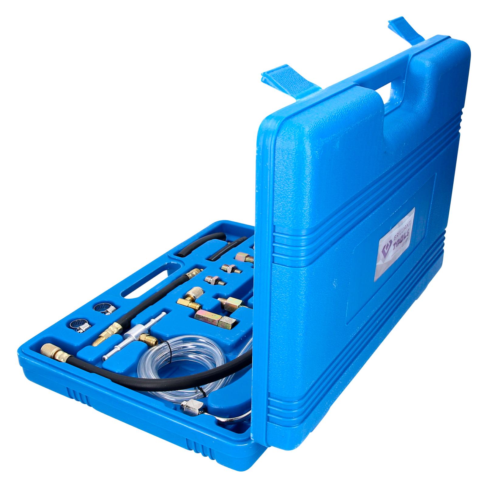 Brilliant Tools Kraftstoff-Einspritzsystem-Tester-Satz, 20-tlg (BT581350)
