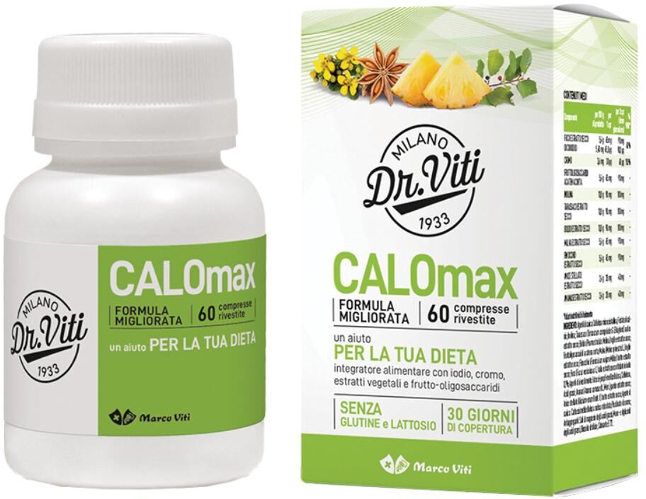 MARCO VITI FARMACEUTICI SpA Marco Viti, CALOmax, 60 Compresse