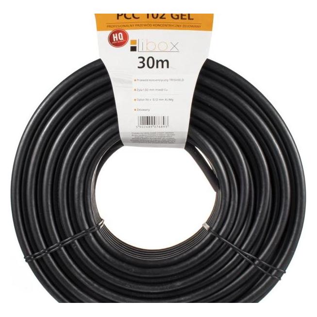 Libox Das beste Kabel KOAXIALKABEL CU GEL ANTENNE 30M (Antennenkabel) (PCC102GEL-30)