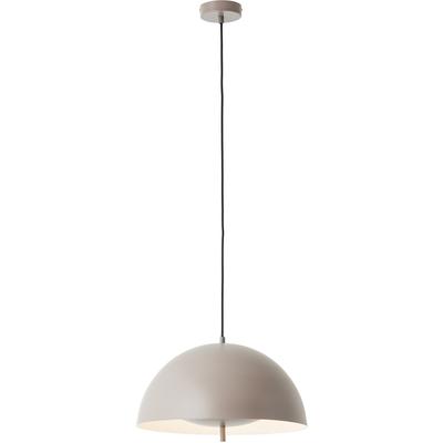 Pendelleuchte "Linnea", grau (taupe), Ø 40cm, 1 Stk., LEGER HOME BY LENA GERCKE, Leuchten, Pilzleuchte, Abhängung 180cm, Pendelleuchte