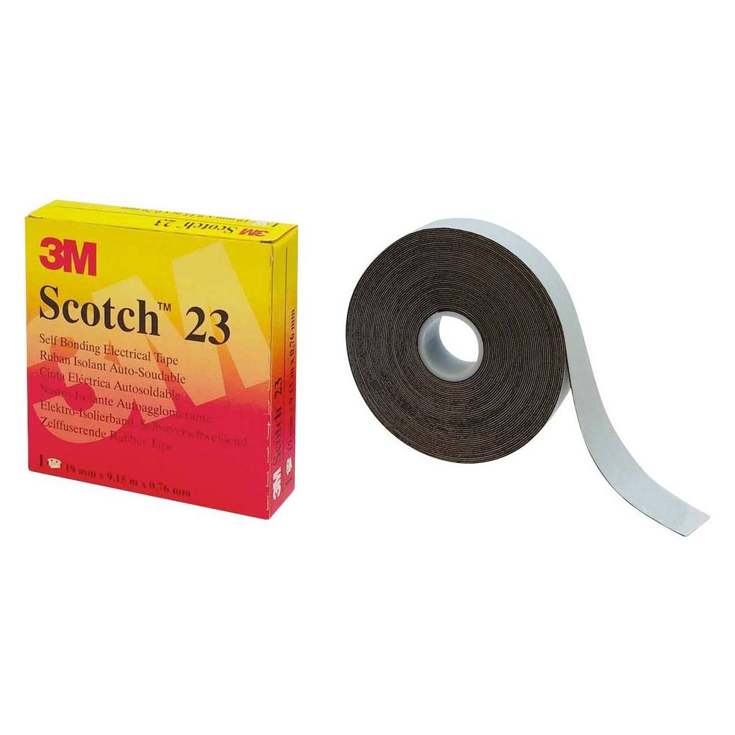 3M Scotch 23 25x9,15 SelbstverschweiÃendes Kautschukband 25mm x 9.15 m x 0.75 m (25 mm) (7000034850)
